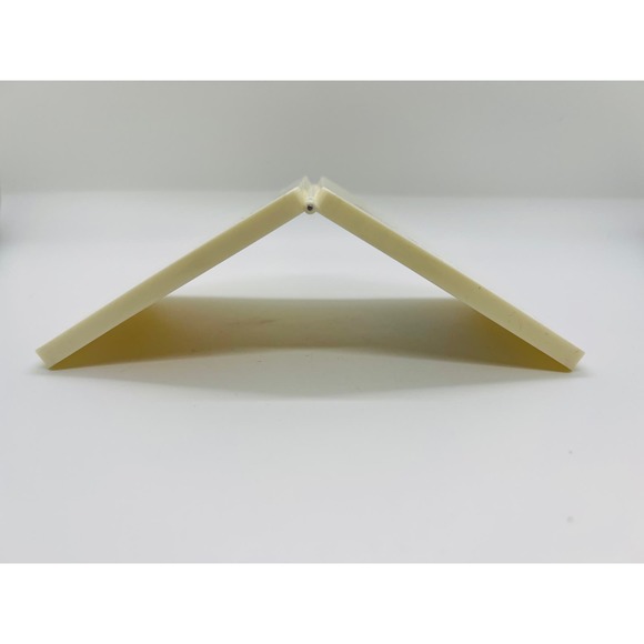 Vintage China Airlines Bifold Double Picture Frame with Artwork & Welcome Aboard - Picture 10 of 11